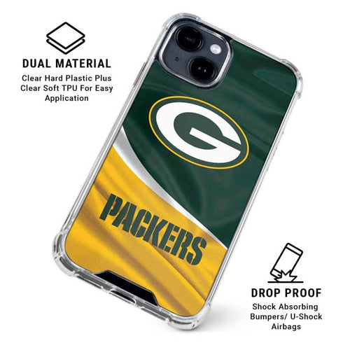 NFL Green Bay Packers iPhone 15 Clear Case